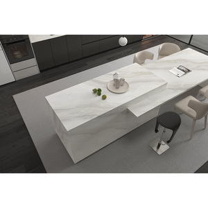 Custom Kitchen Bathroom Vanity Tops Calacatta Quartz Natural Stone Countertops Carrara Calacata Hotel Project Quartz Plate - Product Image 1