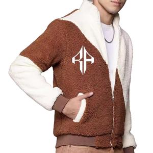 Nuevo Top Venta Unisex Chaquetas de lana al aire libre al por mayor de impresión personalizada poliéster/Material de algodón de alta calidad para Unisex - Product Image 3