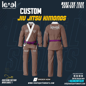 Superventas entrenamiento lucha mezcla profesional 2025 Kimono personalizado Karate traje 2025 artes marciales Jiu Jitsu uniforme - Product Image 4