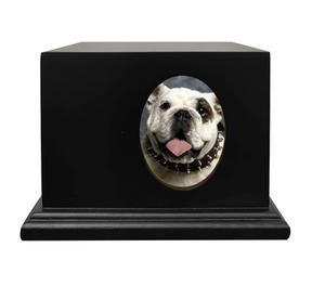 Urnas de cremación de madera hechas a mano de estilo americano de alta calidad, diseño moderno, recipientes para cenizas funerarias para gatos y perros, venta al por mayor - Product Image 2