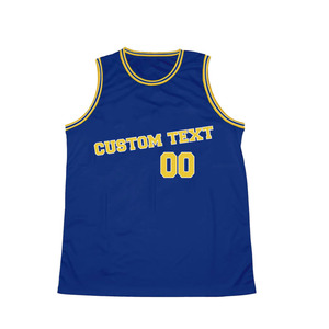 Camiseta de baloncesto reversible con cuello redondo y logotipo y texto personalizados OEM para unisex, 100 % poliéster transpirable, talla grande, ropa de equipo personalizada. - Product Image 3