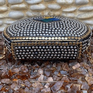Encuentre un icono similar Mosaico Hecho a mano Debería de mano Embrague Mosaico Bolsos Monedero a bajo precio por F S Intenational - Product Image 6