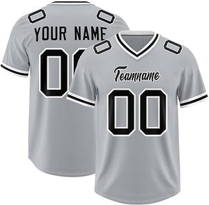 100% poliéster verano manga corta Indianapolis US equipo blanco azul Color personalizado cosido personalizado fútbol americano Jersey - Product Image 4