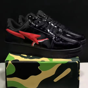 Chaussures de course décontractées en cuir véritable Bapees, respirantes et tendance, pour hommes, idéales pour le fitness et la marche – Collection 2026, Offre Spéciale - Product Image 1