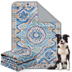 แผ่นรองฉี่สุนัขซักได้แผ่นรองฝึกกันรั่วซึมและซึมซับสำหรับลูกสุนัขและแมวใช้ซ้ำได้ - Product Image 1