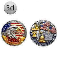 Pièce de monnaie Libertad en cuivre fin .999, 5 AVDP Ounce, moderne, imprimée en 3D, électroplaquée cuivre, avec motif Ange de la Liberté ailé sculpté, patriotique américaine.