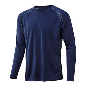 เสื้อตกปลาแขนยาวระบายอากาศได้ดีเสื้อตกปลาผ้าโพลีเอสเตอร์ผ้าสแปนเด็กซ์ - Product Image 6