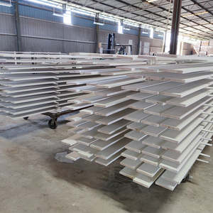 Acabado suave, junta de dedo imprimada blanca, marcos de puerta de madera de caucho, Material de madera, acabado de madera - Product Image 4