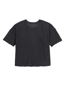 เสื้อยืดครอปสำหรับเด็กผู้หญิงทรงเข้ารูปใส่ได้ทั้งชายและหญิงทำจากผ้าฝ้าย Unisex100 % - Product Image 2