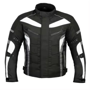 2025 meilleure veste de course de moto Cordura de conception personnalisée pour hommes vêtements de course à manches longues avec caractéristiques textiles automobiles - Product Image 4