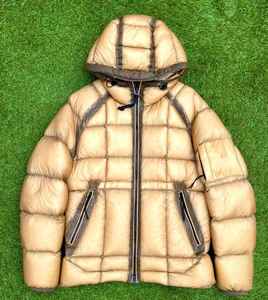 Customizable Vintage Woolen Puffer <b>Jacket</b> Embroidered Logo <b>Hooded</b> 3D Patchwork Pattern ODM OEM Service Available XS for Winter - Product Image 2