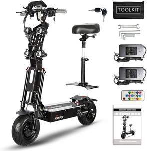 Best Offer for Foldable <b>Electric</b> <b>Scooter</b> <b>with</b> <b>Seat</b> High Power 10,000W 72V 40A Long Range Adult <b>Electric</b> <b>Scooter</b> <b>with</b> warranty - Product Image 4