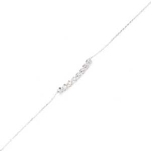 925 Sterling <b>Silver</b> 8-Row Waterway <b>Bracelet</b> with Zircon Stone Crystal <b>Bracelets</b> & <b>Bangles</b> - Product Image 4