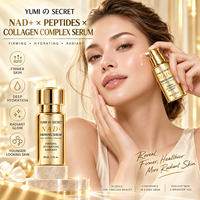 Sérum Visage Anti-Âge et Hydratant au Collagène et Acide Hyaluronique OEM NAD+ pour Raffermir la Peau