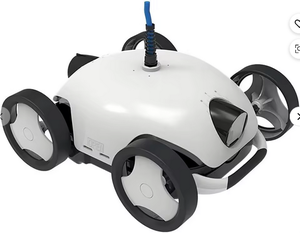 NOUVEAU Nettoyeur de piscine robotisé automatique sans fil rechargeable avec couvercle filtrant, stationnement automatique et autonomie maximale - Product Image 1