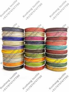 Offres de gros sur les cordons métalliques tressés pour décorations et emballage de cadeaux pour sacs vêtements chaussures - Product Image 2