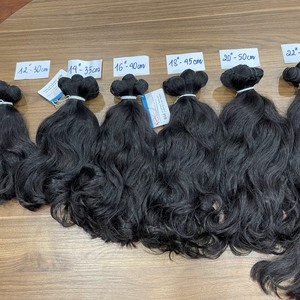 ผมต่อแบบดิบมัดเป็นลอนธรรมชาติคุณภาพสองชั้นจากโรงงานเวียดนาม - Product Image 3