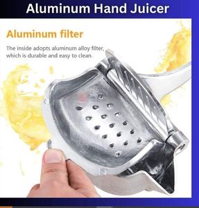 Aluminum <b>Juice</b> <b>Squeezer</b> Portable Heavy Duty Ergonomic NonSlip Grip for Effortless Citrus Juicing in Home and Commercial Kitchens - Product Image 6