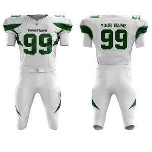 Maillot de football américain brodé pour hommes de haute qualité le plus populaire d'usine, uniformes de football américain pour toutes les équipes - Product Image 1