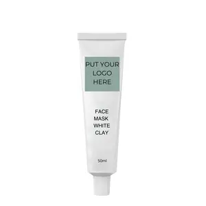 Private label High quality Face mask anti aging with antioxidant and organinc Face mask white clay for export