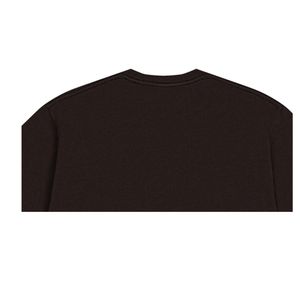 เสื้อยืดลำลองแขนสั้นผู้ชายไซส์ใหญ่ สีดำ ปักโลโก้คุณภาพสูง ปรับแต่งได้ น้ำหนัก 220 กรัม ผ้าออร์แกนิค 100% - Product Image 6