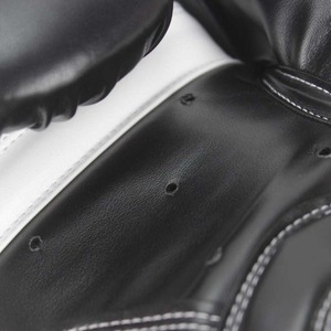 Guantes de Boxeo Profesionales de Cuero PU Negro, Logotipo Personalizado, Guantes de Entrenamiento al por Mayor para Luchadores - Product Image 6