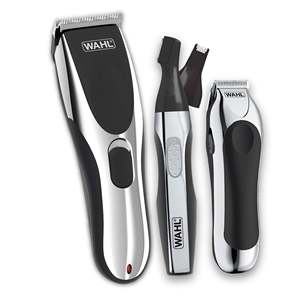 Kit de Barbier Professionnel Sans Fil pour la Coupe de Cheveux à Domicile, Tondeuse Électrique pour Hommes, Kit de Toilettage, Rasoir à Batterie Française, US - Product Image 2