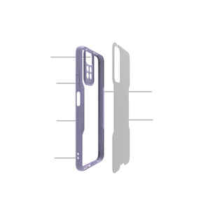 Funda Protectora de Silicona TPU Premium LCKC Parfe Purple para Xiaomi Redmi Note 11S Global, Modelo XR, También para Realme - Product Image 4