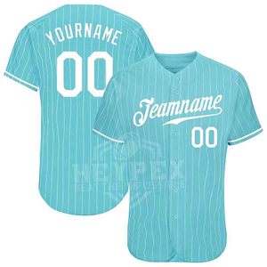 Tenues de baseball sportives les plus vendues, kits uniformes grande taille, personnalisables avec nom et numéro d'équipe, anti-UV, évacuation de l'humidité - Product Image 4