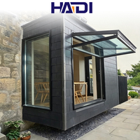 Ventana Plegable Vertical HAIDI Americana con Certificación NFRC de Eficiencia Energética, Ventana Plegable de Aluminio Impermeable con Doble Vidrio