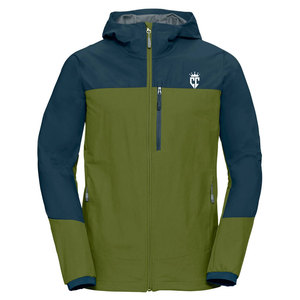 3-Layer Slim Fit <b>Soft</b> <b>Shell</b> <b>Jacket</b> for Men Winter <b>Hooded</b> Outdoor Waterproof Breathable Eco-Friendly Fully Taped Seams Hypershell - Product Image 2