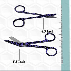 Ciseaux à pansements en acier inoxydable JACKBILLY 5,5 pouces + Ciseaux à sutures certifiés MOL 4,5 pouces Ensemble de 2 pour l'entraînement à l'élimination des sutures - Product Image 5