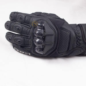 Gants de moto Biker en cuir de vachette de qualité supérieure pour hommes - Product Image 3