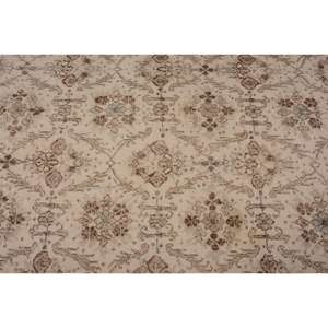 Tapis turc, tapis de sol de 3,8 x 6,9 pieds, tapis vintage en laine marron à motifs floraux - Product Image 5