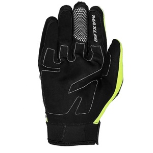 Nouveaux gants de moto en fibre de carbone pour homme, courts, imprimés blanc et noir, en cuir et maille, pour l'hiver, personnalisables avec le nom de l'équipe - Product Image 3