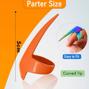 Outils d'extension de cheveux outil de tresse anneau de sectionnement des doigts de séparation des cheveux matériau durable en acier inoxydable processus de séparation et de tressage - Product Image 3