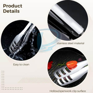 Pinzas para Servir de Acero Inoxidable de la Mejor Calidad, Pinzas para Servir Hechas Profesionalmente, Venta en Línea de Pinzas para Servir - Product Image 4