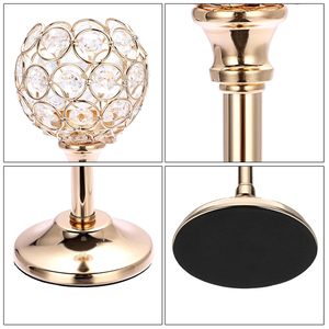 Top Selling Gold Metal <strong>Candle</strong> <strong>Holder</strong> Centerpiece Elegant Dining Table Decor for Wedding Anniversary and Dinner Party from India
