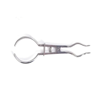 Kit de barrage en caoutchouc endodontique en acier autoclavable avec 12 pinces dentaires de qualité industrielle