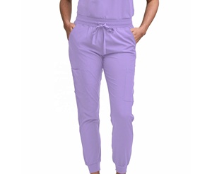 Nouveauté 2026 – Ensembles de Blouses Chirurgicales Extensibles pour Femmes, Uniformes Médicaux pour Médecins et Infirmières avec Logo Personnalisé – Vente en Gros - Product Image 3