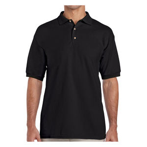 Vente en gros de t-shirts polos de golf vierges de haute qualité avec logo brodé personnalisé chemises polos d'affaires unisexes en coton uni pour hommes - Product Image 4