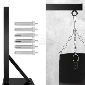 Sac de frappe debout professionnel, fabriqué en cuir PU de haute qualité, pour le kickboxing, en vente - Product Image 6