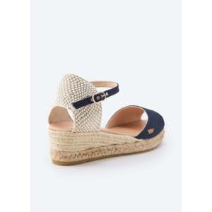 Sandali con zeppa in tela espadrillas Cavall - Product Image 4