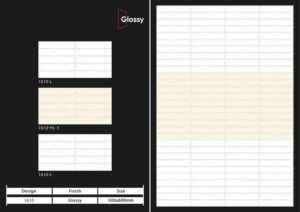 Azulejos de cerámica contemporáneos de 300x600 mm para baño y cocina, con acabado brillante, mate, textura de azúcar tallado, diseño de pared interior de lujo. - Product Image 4