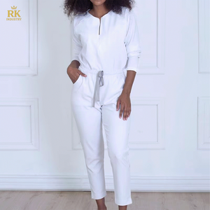 Nuevos Estilos de Uniformes Médicos Elásticos para Mujer, Conjuntos de Uniformes Médicos con Bolsillo con Cremallera, Uniformes Médicos de Manga Corta para Hospital - Product Image 4