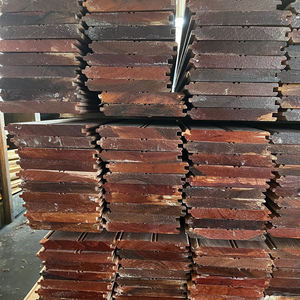 Dark Red Meranti Nemesu Solid Wood Decking Furniture Attractive Appearance Customers' Favored Timber Model Number - Product Image 4