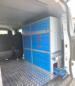 Heavy-Duty OEM Modular Car & <b>Van</b> Storage Cabinet <b>Rack</b> System with Knock-down Structure Easily Assembled Shelving Solutions - Product Image 2