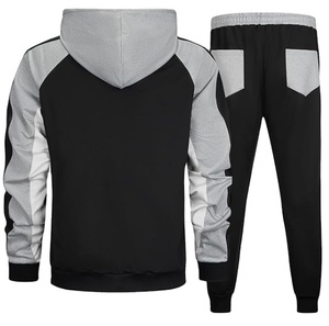 Conjunto Deportivo de 2 Piezas para Hombre, Sudadera con Capucha y Pantalones Jogger, Ropa Deportiva Informal para Correr, Traje Deportivo Personalizado OEM al por Mayor - Product Image 5