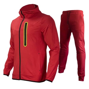 ชุดวอร์มวินเทจสองชิ้นสำหรับทุกเพศ ขายส่ง ผ้าฝ้าย 100% ซับในขนแกะ หนานุ่ม ทรงโอเวอร์ไซส์ มีเชือกผูก - Product Image 2