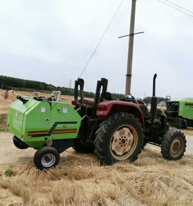 Presse à balles ronde agricole multifonctionnelle pour usage agricole avec boîte de vitesses et moteur - Product Image 3